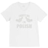 trust me i'm polish V-Neck Tee