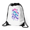 90's heartthrobs Drawstring Bags