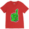 zombie okay V-Neck Tee