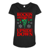 rockin around Maternity Scoop Neck T-shirt