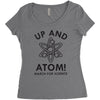 up and atom Women's Triblend Scoop T-shirt