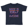 made in 1967 50 years of being awesome Toddler T-shirt
