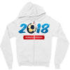 world cup russia 2018 Zipper Hoodie