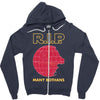 r.i.p Zipper Hoodie