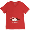 July Peeking Out Baby Boy in Spanish V-Neck Tee