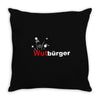 wutb&uuml;rger Throw Pillow