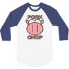 pork cho 3/4 Sleeve Shirt