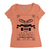vintage 1980 a star was born aged perfection Women's Triblend Scoop T-shirt
