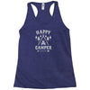 happy camping Racerback Tank