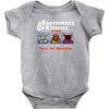 basements and kittens Baby Bodysuit