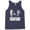 blues brothers inspired on a mission from god funny Tank Top