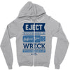 eject yourself Zipper Hoodie