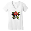 pirate plumber Women's V-Neck T-Shirt