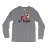 i love my rabbit Long Sleeve Shirts