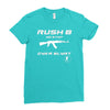 counter strike rush b no stop gun gamer game Ladies Fitted T-Shirt