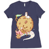 cake delivery Ladies Fitted T-Shirt