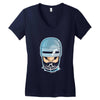 half man, half machine, all plumber Women's V-Neck T-Shirt