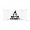 Bonfire Princess License Plate