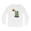 zombie cat Long Sleeve Shirts