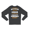 Super Cool Nana Of A Freaking Awesome Granddaughter Long Sleeve Shirts