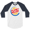 planet killer 3/4 Sleeve Shirt