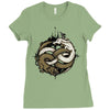 neverending fight Ladies Fitted T-Shirt