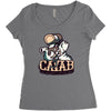 cayab Women's Triblend Scoop T-shirt