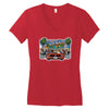 mens retro game out run, ideal gift or birthday present. Women's V-Neck T-Shirt
