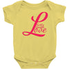 love laugh best trending Baby Bodysuit