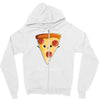 i love pizza! Zipper Hoodie