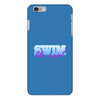 swim like a girl neon iPhone 6/6s Plus Case