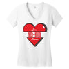 Love Women's V-Neck T-Shirt