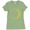 come the sun solar eclipse Ladies Fitted T-Shirt