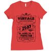 Vintage Aged To Perfection 1987 Ladies Fitted T-Shirt