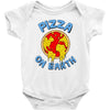 pizza on earth Baby Onesie