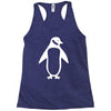 penguin funny Racerback Tank