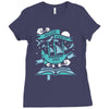 never grow up Ladies Fitted T-Shirt