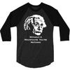 without a moustache einstein proud hirsute mustachioed grooming 3/4 Sleeve Shirt