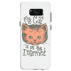 my cat is on the internet Samsung Galaxy S8
