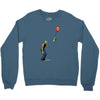 happiness is fleeting Crewneck Sweatshirt