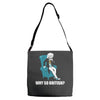 why so british Adjustable Strap Totes