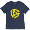 45 stereo adapter V-Neck Tee