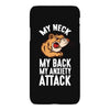 my neck my back my anxiety attack opossum guys tee iPhoneX