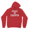 peace is cheaper awesome (2) Youth Hoodie