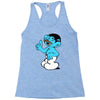 tobias smurf Racerback Tank
