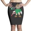 breaking bricks Pencil Skirts