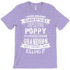 Super Cool Poppy Of A Freaking Awesome Grandson T-Shirt