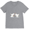 chicken fight V-Neck Tee