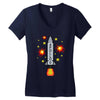 apollo 11 Women's V-Neck T-Shirt