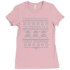 white christmas Ladies Fitted T-Shirt